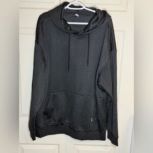 Hoooyi men’s XL Black Knit Hoodie